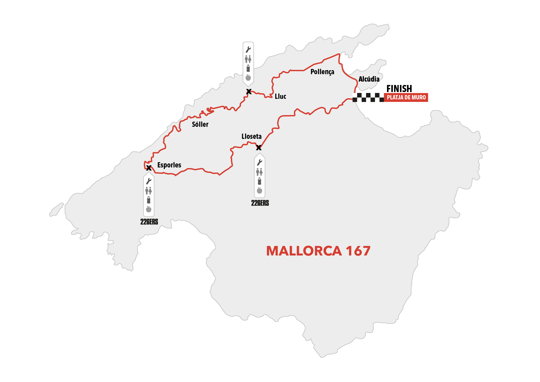 Mapa Mallorca 167