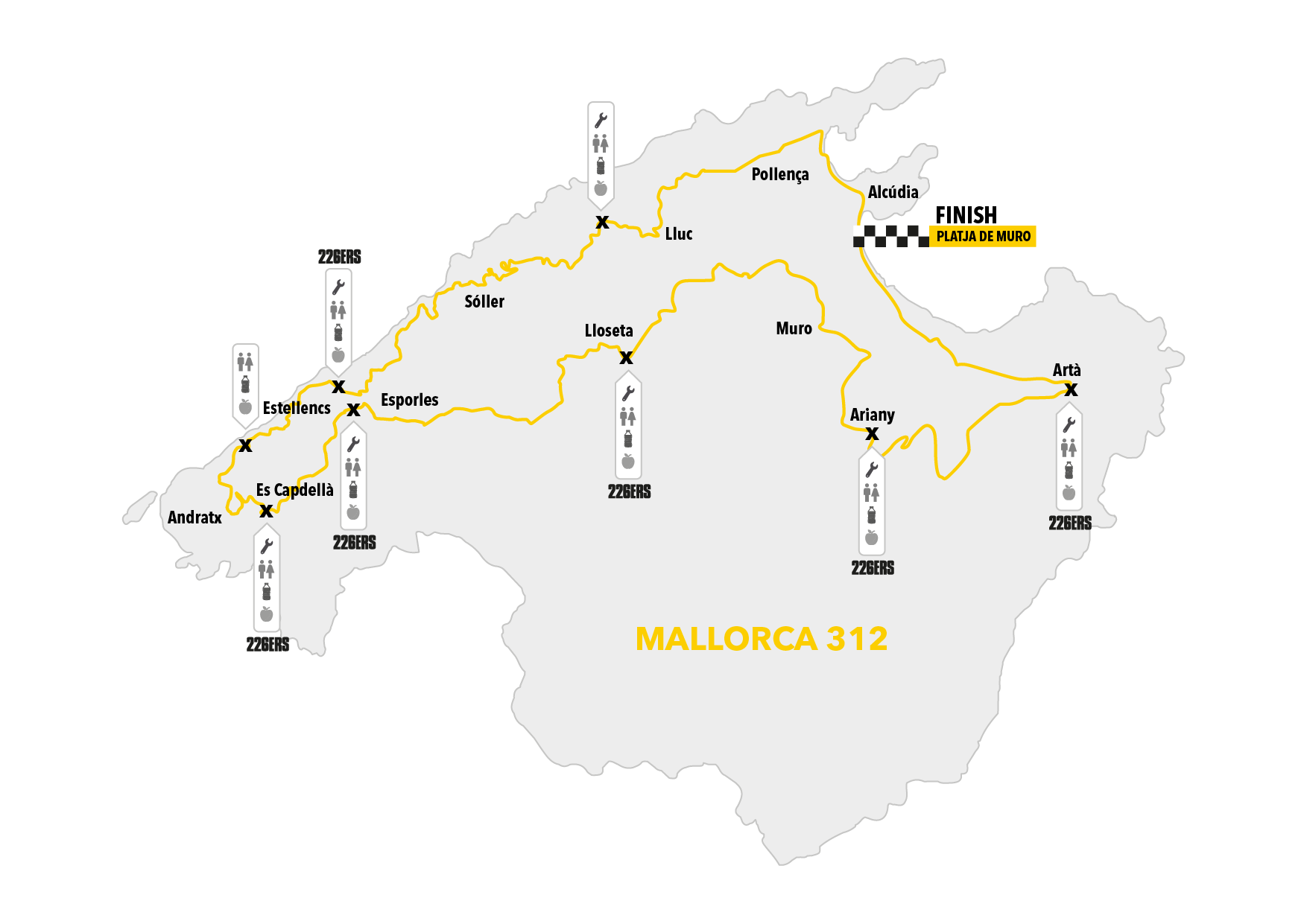 Mapa Mallorca 312